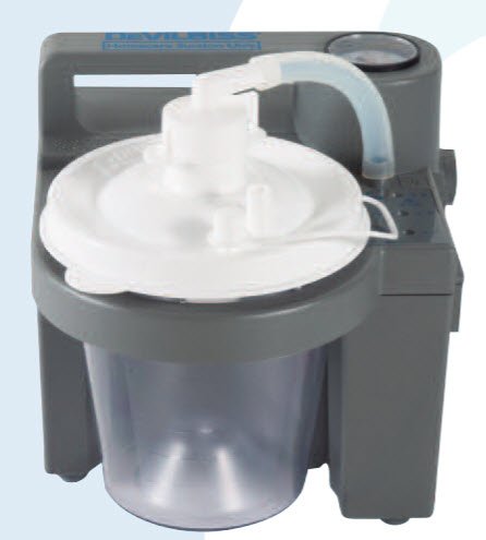 suction devilbiss machine homecare unit aspirator medical portable dental use lightweight drive discreet allows care